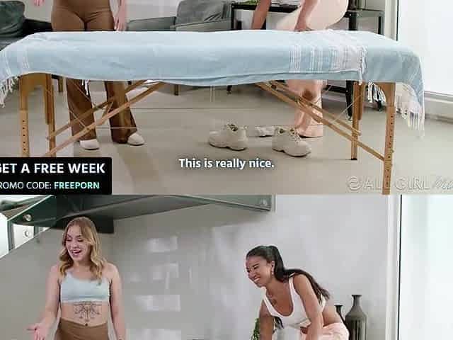 Fleshly Massage Leads Into Lesbo 69