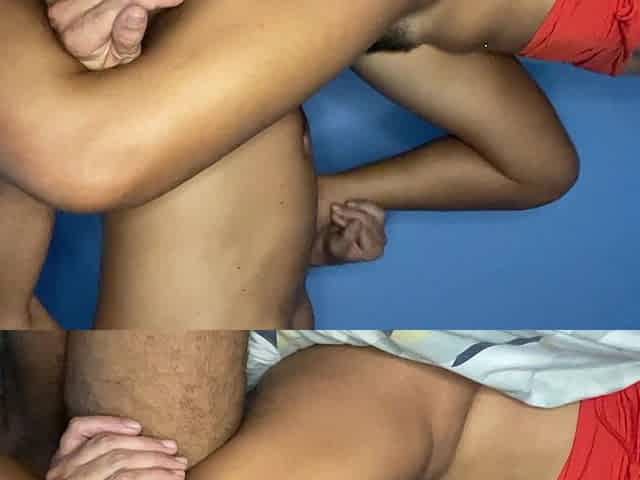 I Love When Shower of Cum with Multiple Cumshots on My Tits, Belly, Belly Button, Bush, Big Clit and Pussy.