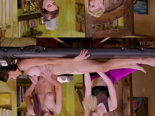Brooke Haze And Gabriela Lopez - Aroused Girls And Charlotte Are Having A Threesome In A Massage Room
