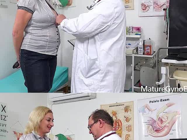 Exclusive Gyno Exam Of Pregnant Mature Woman With Kaylea Tocnell, Thomas Vergen And Alice Wonderlust