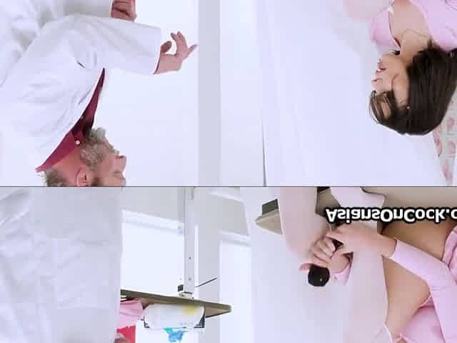 Surprise Anal for Oriental teen patient