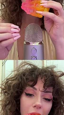 Waffle Eating and Sucking Asmr