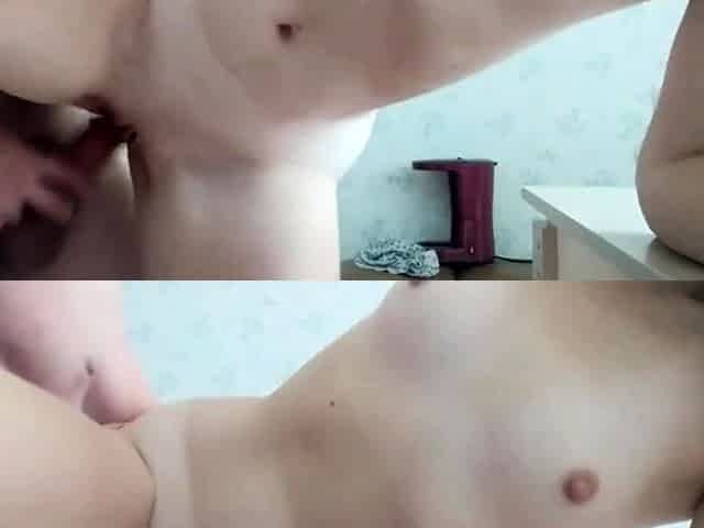 Blonde Babe's Rough Sex and Orgasm Video