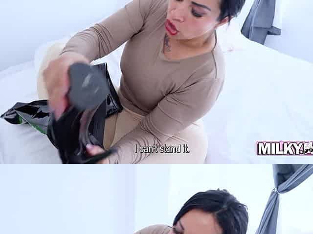 Large Booty Police Officer Gaby Uztariz Has Anal Sex for the 1st Time After Work