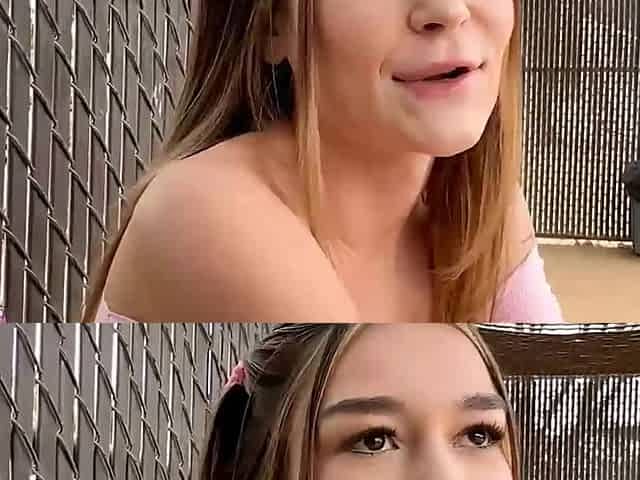 dick on lips makes her cute