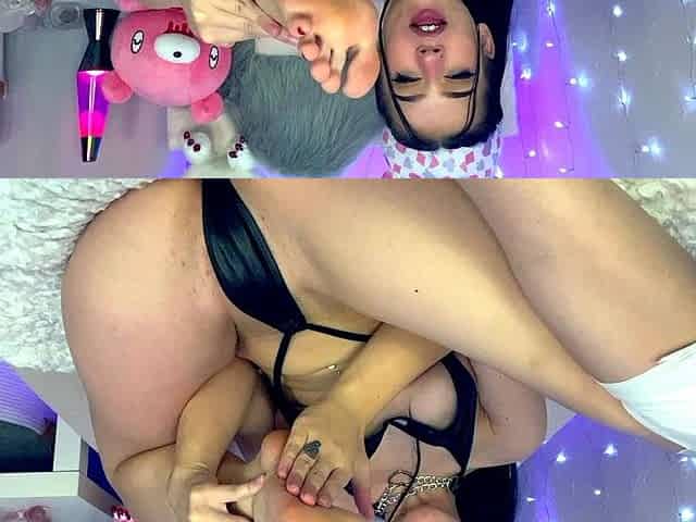 Young Webcam Teen Foot Fetish