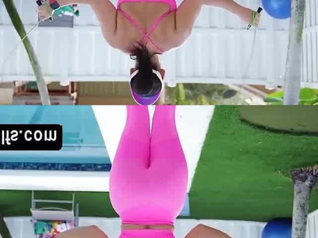 Particular workout with a strong butt mother I'd like to fuck female-dom