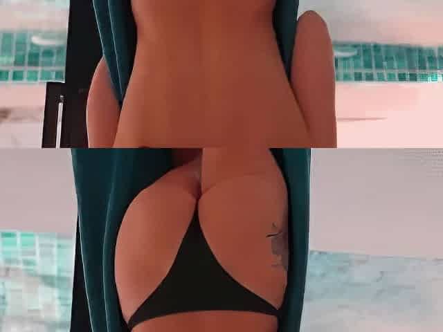 Maya Lis - Pickup And Fuck Beauty Stepsister Near Pool