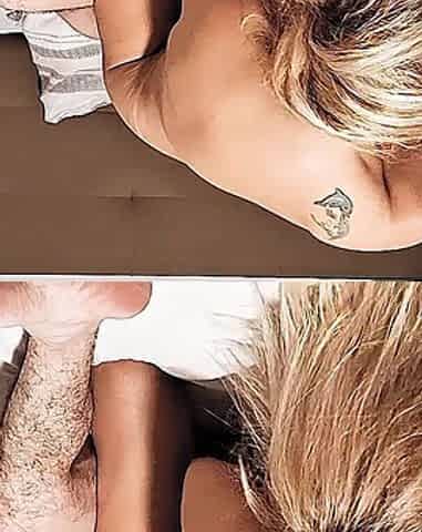 Biel Blondeliberal on the Balcony, on All Fours and Cumming in Her Mouth