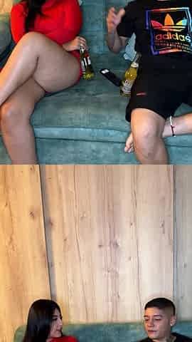 Youthful Foreigner Receives the Superlatively good Gift from His Colombian Neighbour