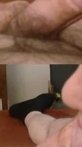 Eat fudge off my lover's cock!