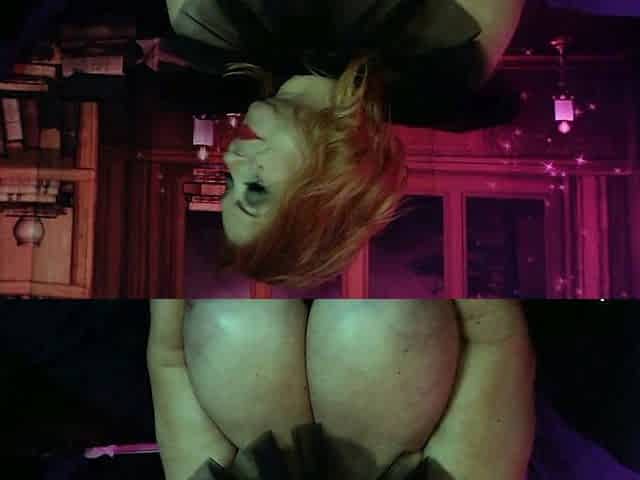 Great Big Boobs On Masturbating Redhead