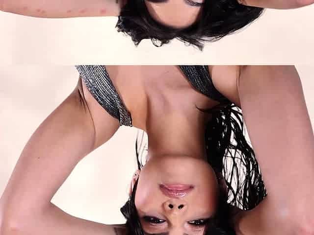 Big tits teen reveals her perfect body