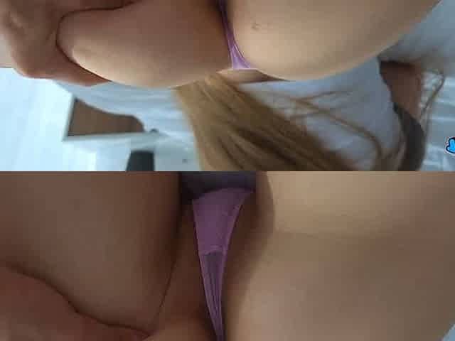 My scorching stepsister, bouncy butt, cum inwards pussy, 18, horny, flawless figure - real duo homemade xxx.