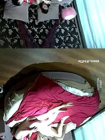 Amateur couple copulation on hidden cam