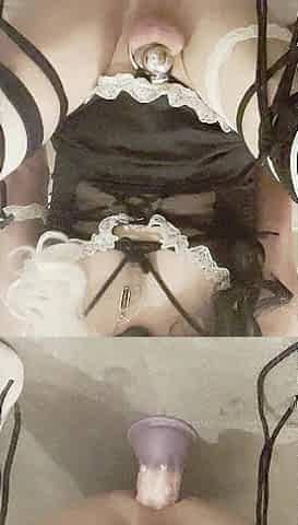 Tentacle screw in chastity