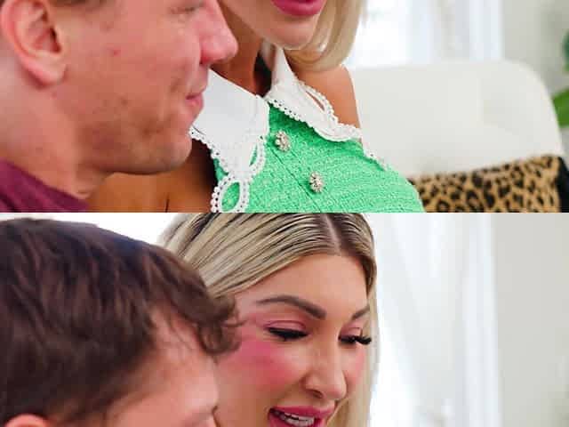Rion King and stunning milf Brianna Dymond enjoy passionate intimacy in a steamy scene.