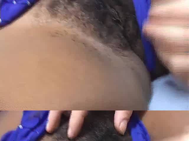 Ebony and white snatch banging after vagina shaving