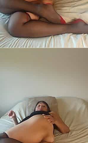 I Did a Pussy and Anal Masturbation with a Dildo in My Live Stream.