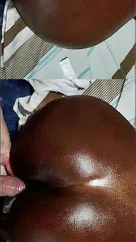 Sexually excited Ebony Whore