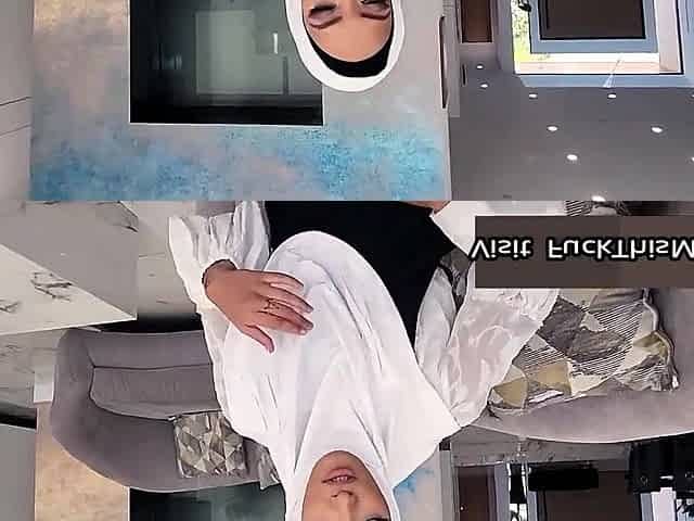 Conservative Hijab Girl Feels Good in Blonde Big-Dick POV Heat