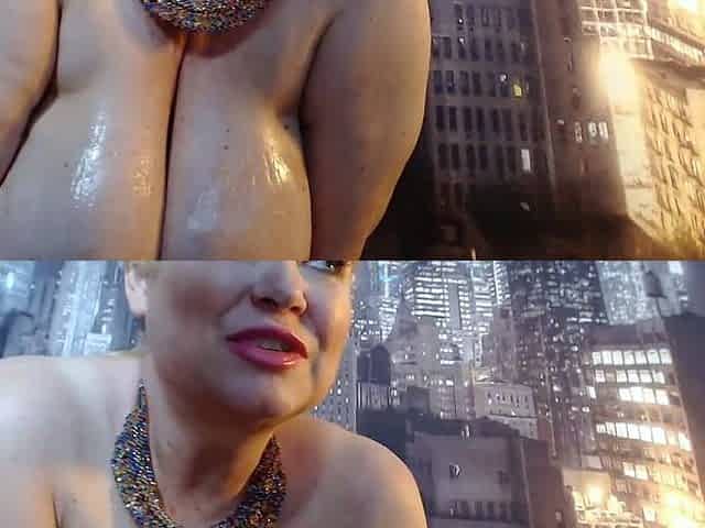 BBW with big boobs on webcam 3 gives ca