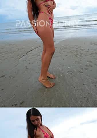 Sexy Bikini Walking and Flashing