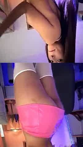 Shy brunette homemade amateur webcam teen