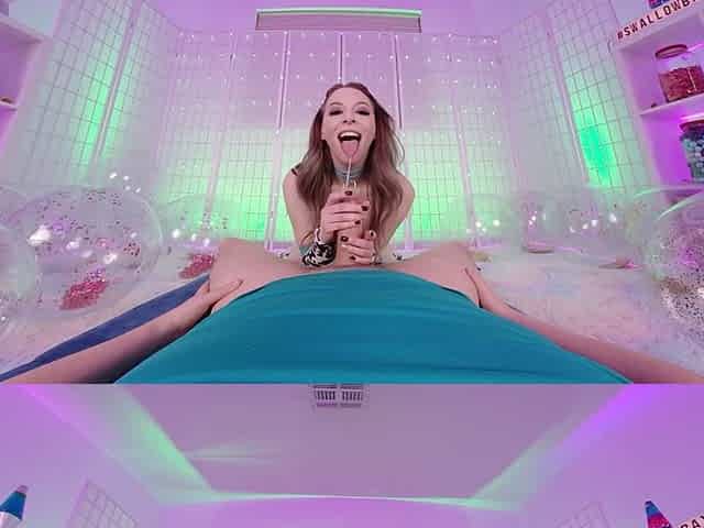 Cum in My Whore Mouth 4 - POV BJ VR Compilation