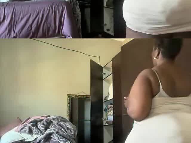 Slut Moans Getting Vibrators Zapped and Stripteasing