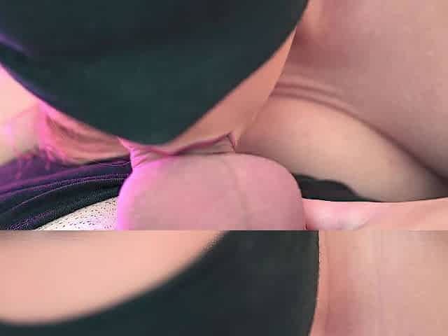 Double CUM throat-NO HANDS Fellatio