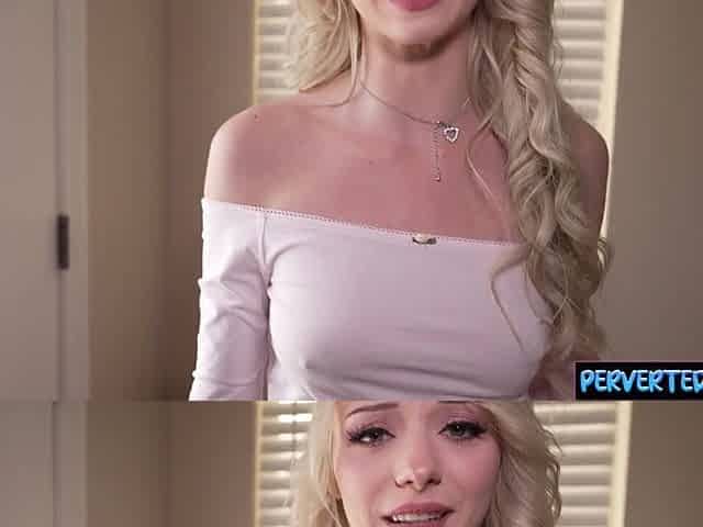 Golden-haired teen gives up the twat to avoid an eviction