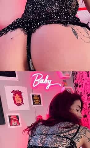 MILF Redheads in Lingerie Play Solo