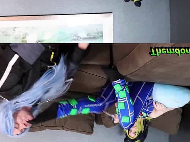 Jojos bizarre foot domination