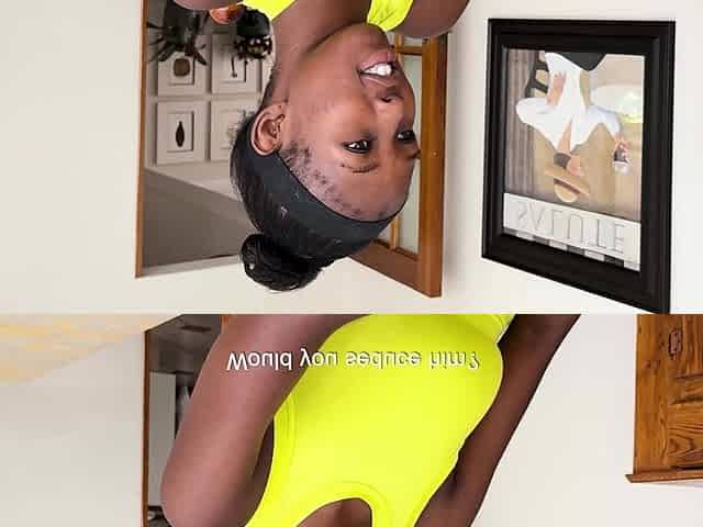 Amateur Ebony Model Down To Fuck BWC