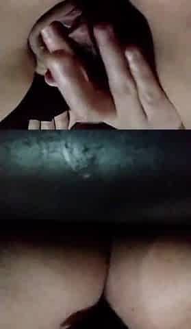 Private close up twat show