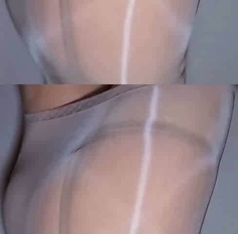 REAL Hairy Step Daughter in PANTYHOSE seducing Step Daddy -