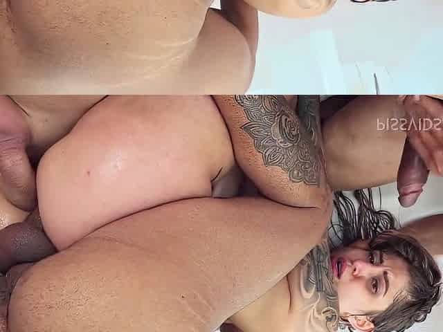 Jazmine White Triple Anal Gangbang