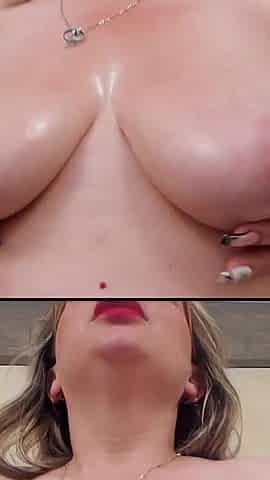 Taste My Big Tits, Give Me Your Milk on Them!
