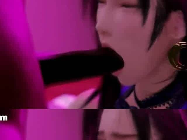 Final Fantasy Cloud Watches Tifa suck BBC