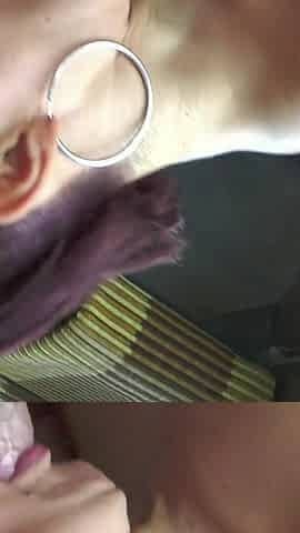 Busty mature slut gets her ass fucked in an abandoned bus