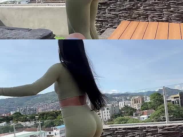 They nearly FOUND us banging in PUBLIC with MY NEIGHBOUR in the PENT ABODE of the BUILDING