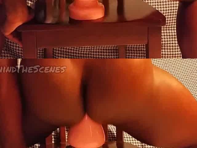 See my Cock Flop during the time that I stretch my booty! Cum Surprise Ending!