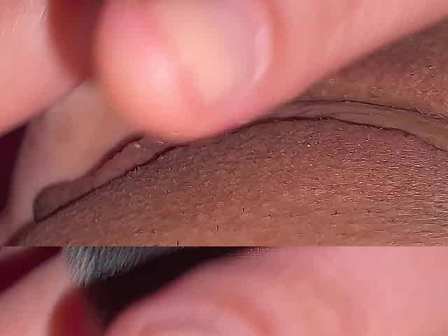 My Clit swells from touch. Extraordinary Close-Up.