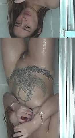 Wet Sexy Show with New Toys in the Shower!