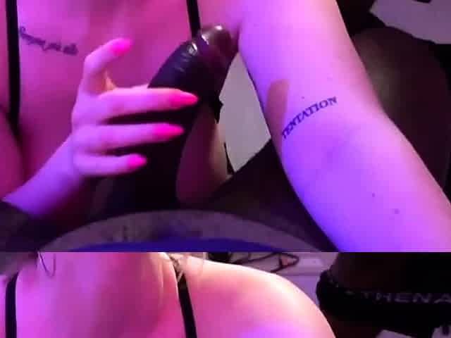Valentine B - A Beautiful French Camgirl With Big Tits Gets