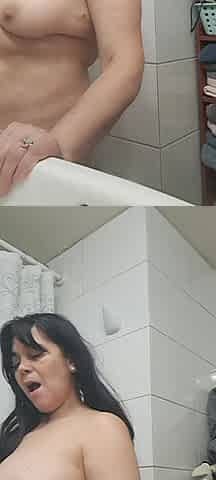 Stepmother a Good Imaginative Fuck in the Bathroom