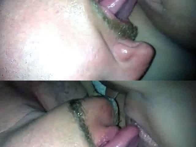 Close-Up Webcam: Orgasmic Master Licks Pussy