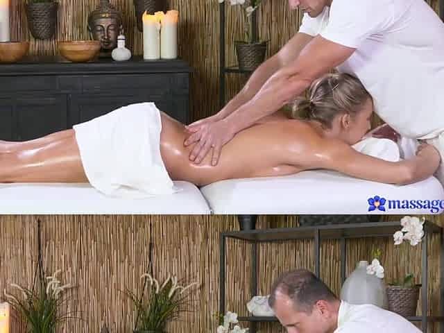 CHEATING WIFE doesn't think twice - Massage Rooms