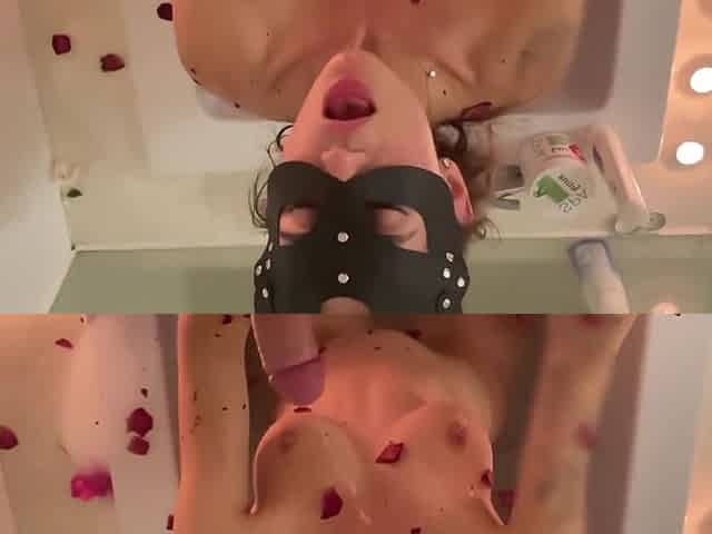 Teen 18+ Girl Let Neighbor Pee On Her In Bath, Sucked His Dick, Let Him Cum On Face, Blowjob Pov, Fetish
